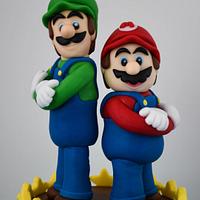 Super Mario Brothers cake