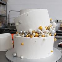 My special cake with balls...