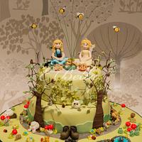 Woodland Themed 21st Cake