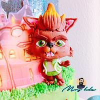 SUPER MONSTERS CAKE