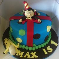 Monkey Themed Birthday 