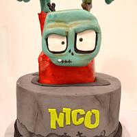 Zombie Infection Cake
