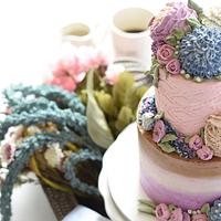 Lavender cake 