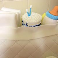 Baby bag cake