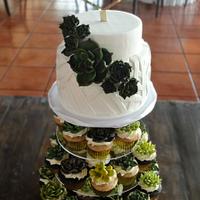 Succulent wedding