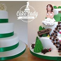 Reversible Wedding Cake!!!