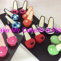 Shoe Cupcakes