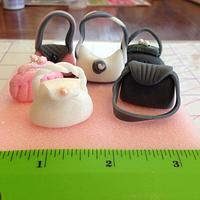 My very first fondant shoes and purses