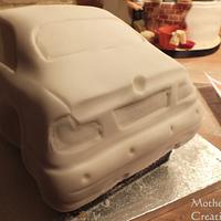 Making of a BMW Cake