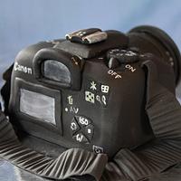 Camera cake Topper