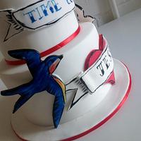 Swallows birthday cake