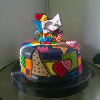 Britto's Cat Cake