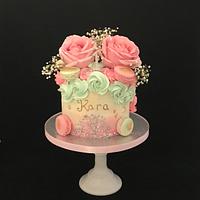Watercolour cake Watercolour cake