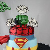 Super Hero cake