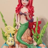 Little Mermaid cake 