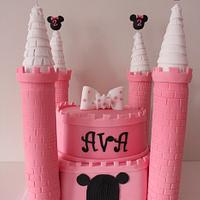 Minnie Mouse castle 
