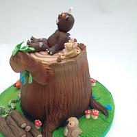 Gruffalo on a Tree Stump