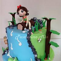 River Themed Cake