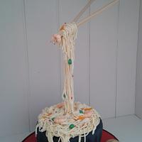 Noodle doodle Cake