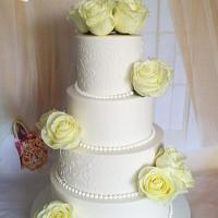 Elegant wedding cake Elegant wedding cake