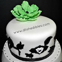 Black and White Cakes 