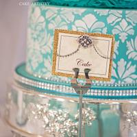 Tiffany style Dessert table