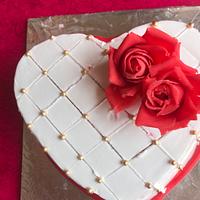 Heart shape cake