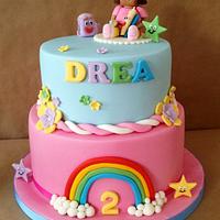 Dora the Explorer cake for Drea's 2nd birthday