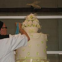 MY BIG TALL WEDDING CAKE