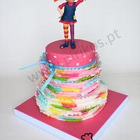 Pippi Longstocking Cake