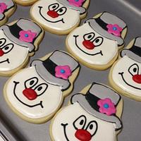 Frosty the Snowman cookies