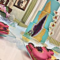 Geode sweet table 💎 Geode sweet table 💎