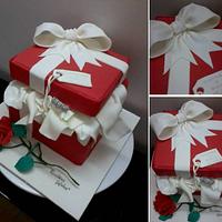 engagement cake engagement cake
