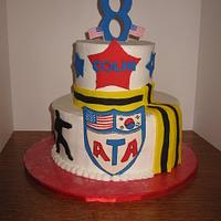 Taekowndo cake for my grandson