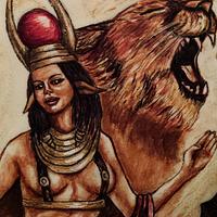 Hathor goddess  for Egypt Land of mistery collaboration