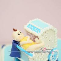 Baby car cake