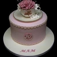 Tea cup Cake