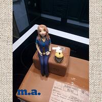 postwoman cake