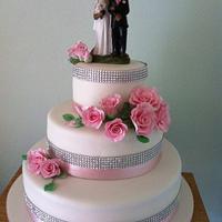 Meercat Wedding Cake 