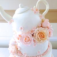 Teapot Wedding Cake