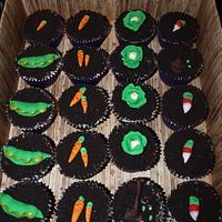 Harvest festival cupcakes