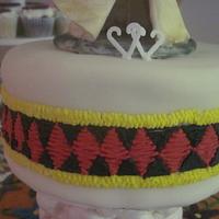 Dene (First Nations) Wedding, Cake