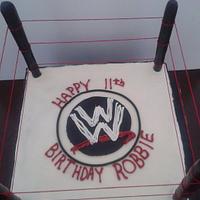 WWE wrestling cake