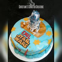 R2D2 Cake