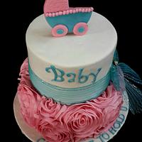 pink or blue baby shower