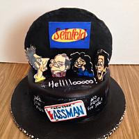 Friends/Seinfeld cake