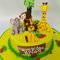 Animal kingdom  Cake