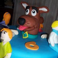 Scooby Doo themed cake