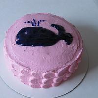 Whale "smash" cake