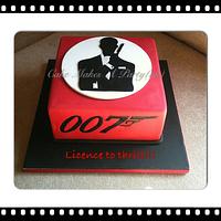James Bond 007 Cake